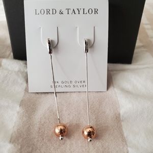 *NWT* Sterling Silver Drop Earrings